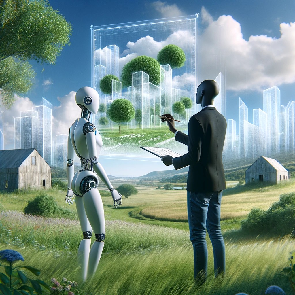 Imagine a world where human creativity and AI efficiency unite, crafting a utopia where every dream is within reach! Together, we're not just dreaming of a better tomorrow; we're building it. 🤝🌟🤖 #AIUtopia #HumanAIHarmony #FutureIsNow