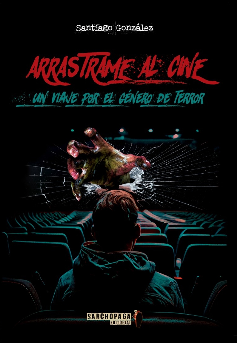 ElunicoSan's tweet photo. Con  alegría les muestro la tapa de mi libro: Arrastrame al cine: Un viaje por el genero de terror. El primero de dos volúmenes dedicados a explorar a todos aquellos que hicieron posible el cine de terror.
El libro estará a la venta en diciembre pero se puede ir reservandolo. https://t.co/Ojs2hmw6yR
