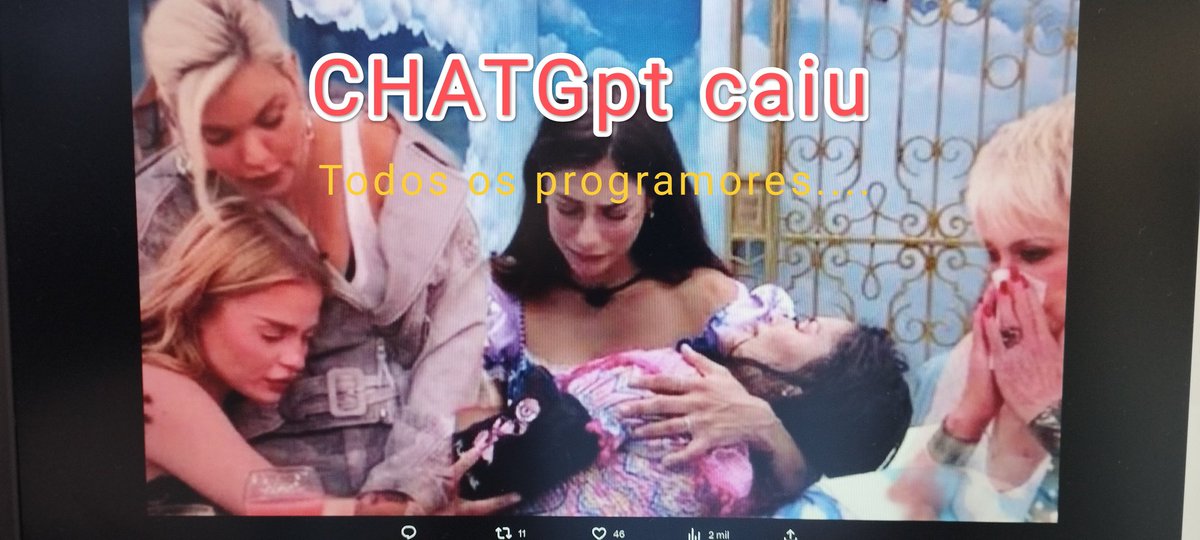programedegraca's tweet image. Foi só eu fala que nunca cai, caiu. 😱😔