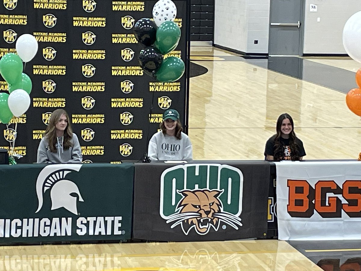 It was a big day for our program but also for these 3 great young ladies! Congratulations to Carsyn, Jordyn, and Ava on signing to D1 softball programs!! We are all super proud and know all 3 of you will do big things on and off the softball field!