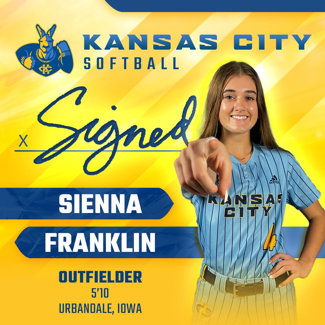𝓢𝓲𝓰𝓷𝓮𝓭 🦘🆙
Welcome to Roo Nation, Sienna!
#ROOUP | #DeclareKC