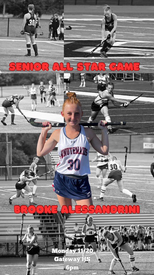 Twp_FieldHockey's tweet image. Come out and cheer on our girl Brooke as she plays in the Senior All-Star game on Nov 20 at 6pm @ Gateway High School!!

#MaidForThis | #TheRealSisterhood