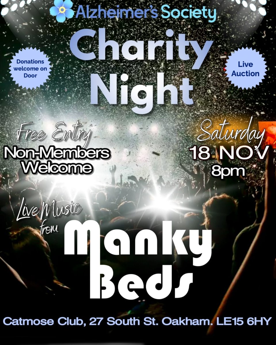 Come and support this great event on 18th November. All for a very worthy  cause
