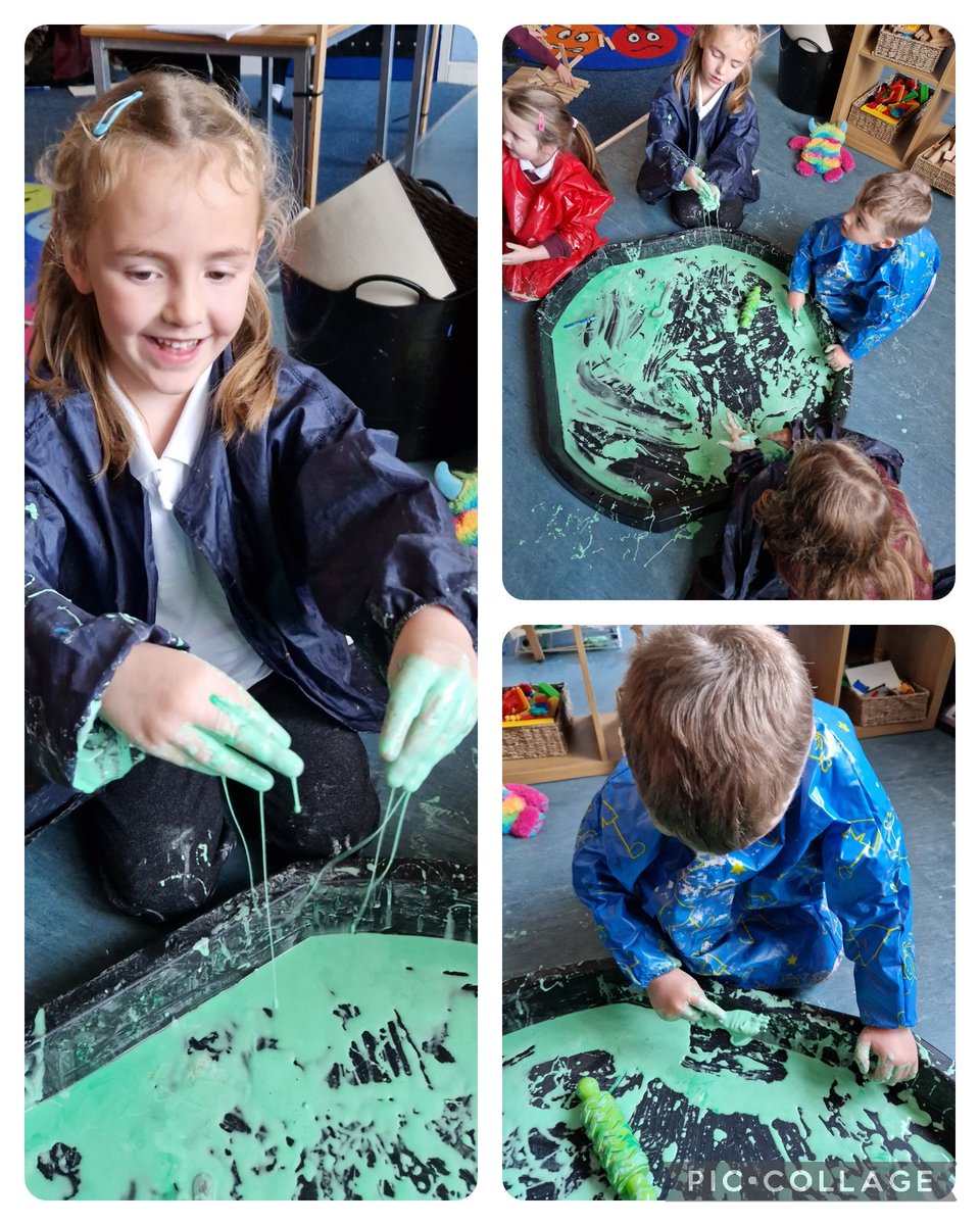 MrsH_84's tweet image. How it started vs how it ended... 🙊 #phonics #greengloop #gsound #play #sorryparents 🙈 @DrakiesPS