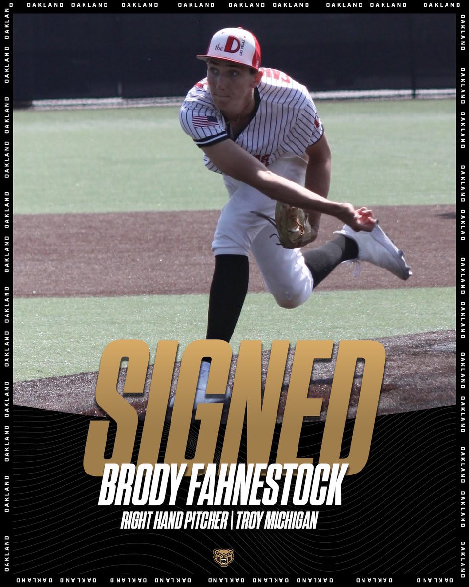 We got our guy! 🐻

Welcome to the family <a href="/BrodyFahnestock/">Brody Fahnestock</a>