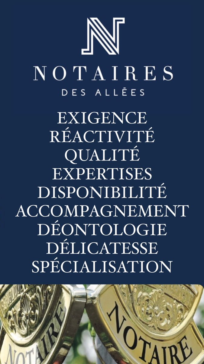 Notre identité &amp; nos valeurs.

Les Notaires des Allées
Authentique depuis 1600
Notaires à Aix en Provence