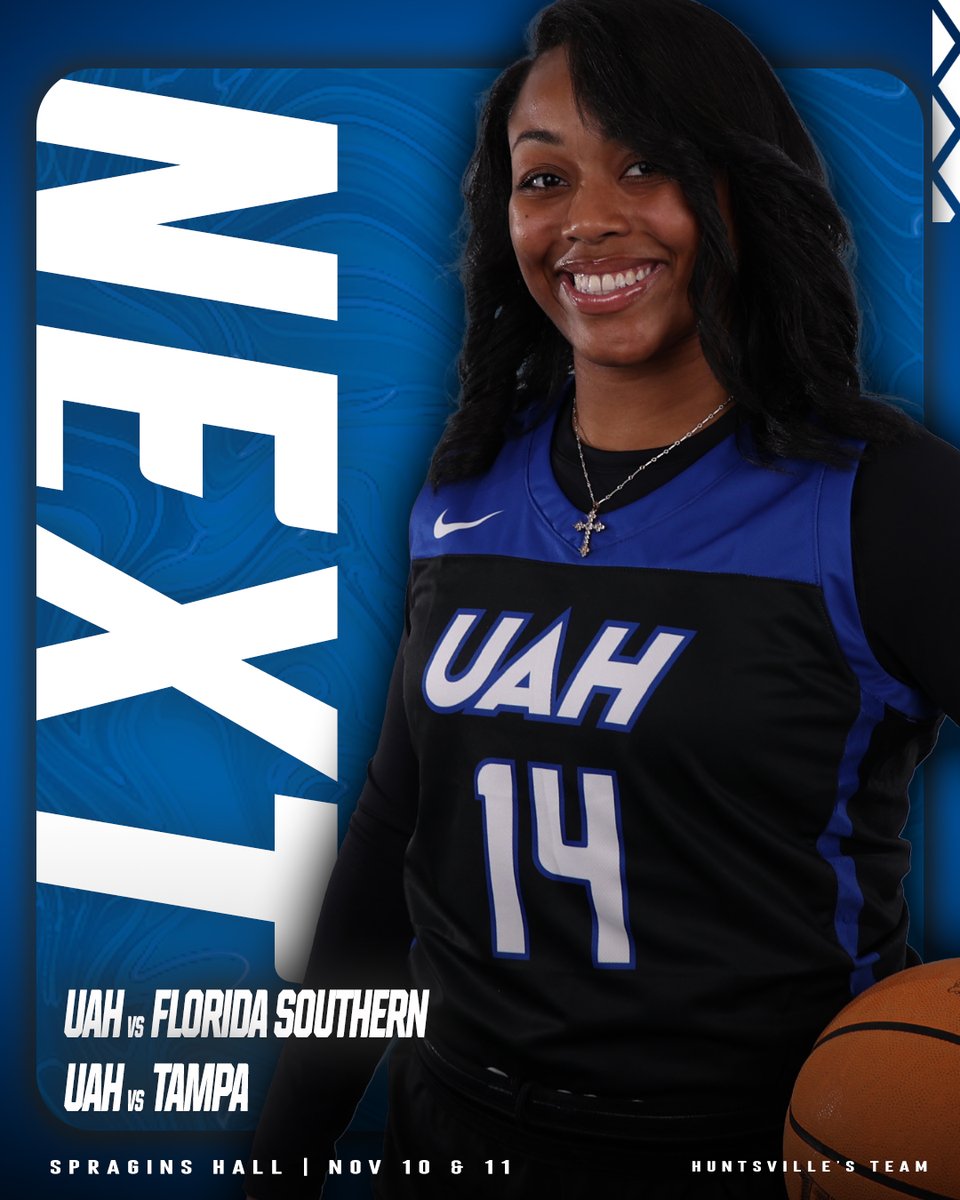 Here we go! Spragins Hall will see Charger basketball for the first time this season with @UAH_WBB set to open the 2023-24 campaign this weekend.