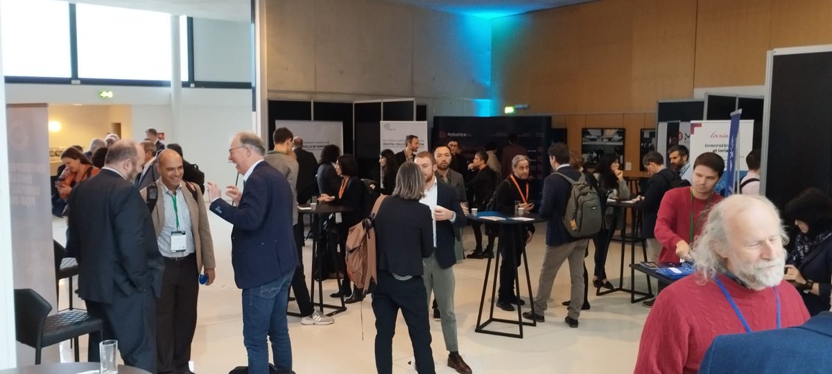 We're attending #ADRF23!  Engagement panels and discussions are going on! <a href="/IDEKO_/">IDEKO</a> participates in "Generative Artificial Intelligence for Manufacturing" workshop.