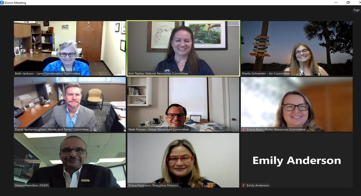 Thank you to <a href="/FLDEPNews/">Florida DEP News</a> for meeting with our local program committee chairs today - lots of great work and collaboration in support of Florida’s natural resources!
