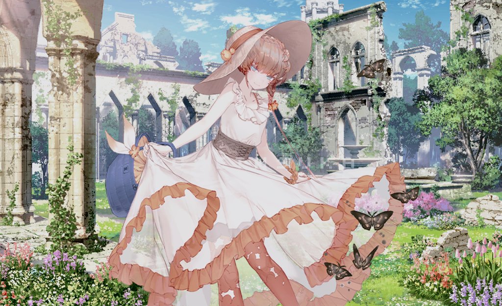 caethsuka's tweet photo. picnic van gogh . #fgo https://t.co/nbDwNyFI0Y