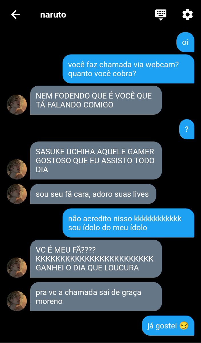 stsgtits's tweet photo. au #narusasu 🔞 — sex game 🎮

onde durante uma noite, Sasuke, um gamer super famoso, acaba tendo uma conversa íntima virtual com um loiro por quem é super apaixonado e que vende conteúdo adulto, ele só não sabia que esse loiro mora no mesmo condomínio que ele. https://t.co/z1NGHNG0CI