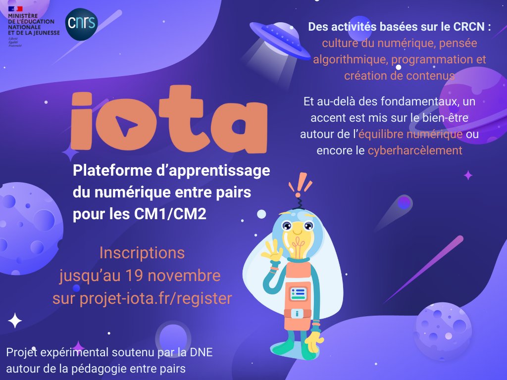 Éducation Numérique tweet media