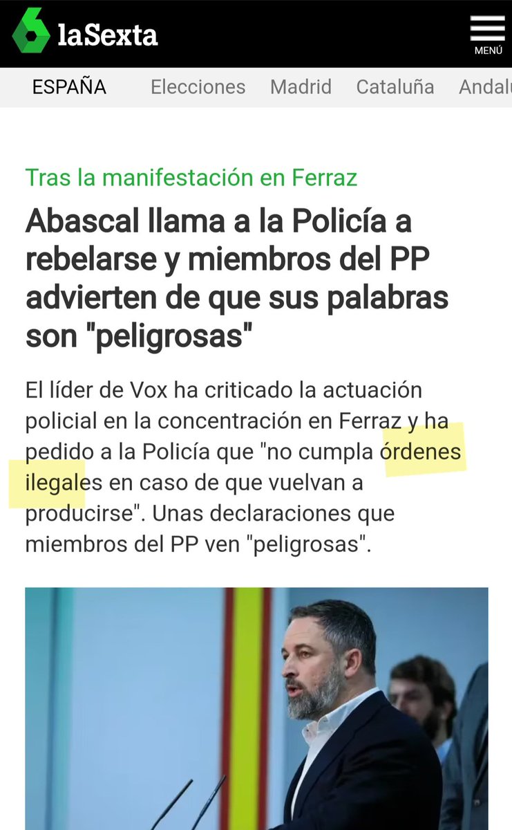 Santiago Abascal 🇪🇸 tweet media