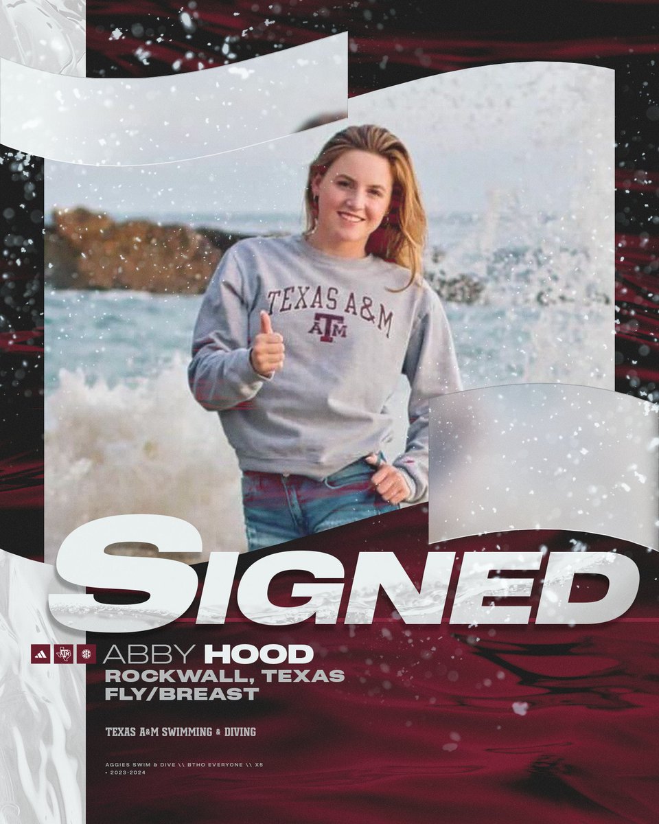 AggieSwimDive's tweet photo. Welcome to Aggieland, Abby! ✍️👍

#GigEm https://t.co/DeSrdcHmkI