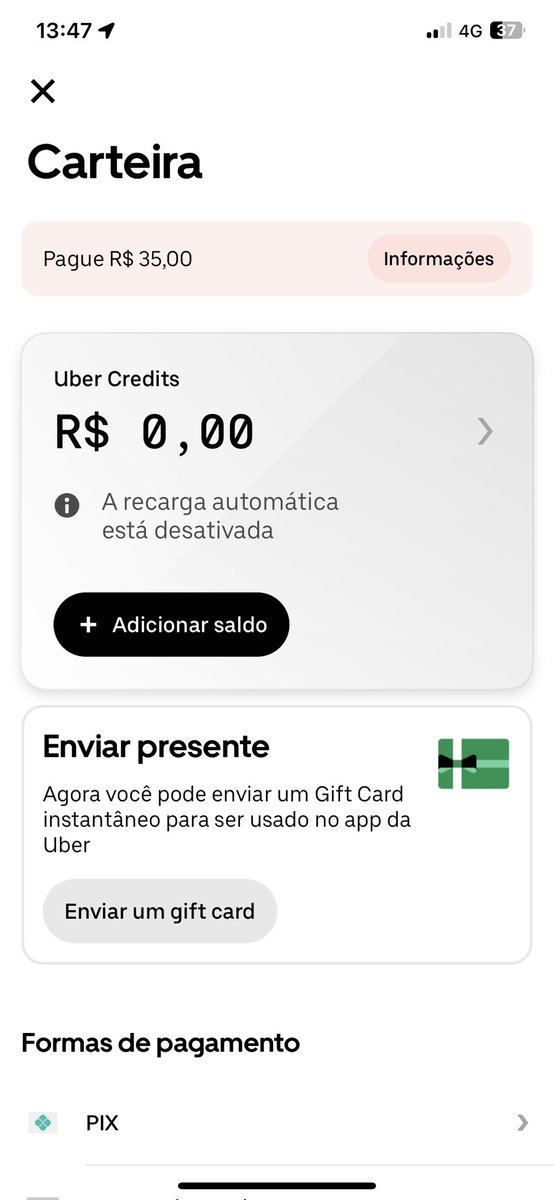 _deisemarques's tweet photo. @Uber_Brasil sou cliente já tem um tempo nunca tive problema em relação de pagamento, mas já aconteceu dois episódios que está deixando a Uber sem credibilidade, fiz uma viajem segunda paguei em dinheiro ( 100,00 ) recebi o troco de 15,00 e agora conta que devo https://t.co/wBFqBJplYU