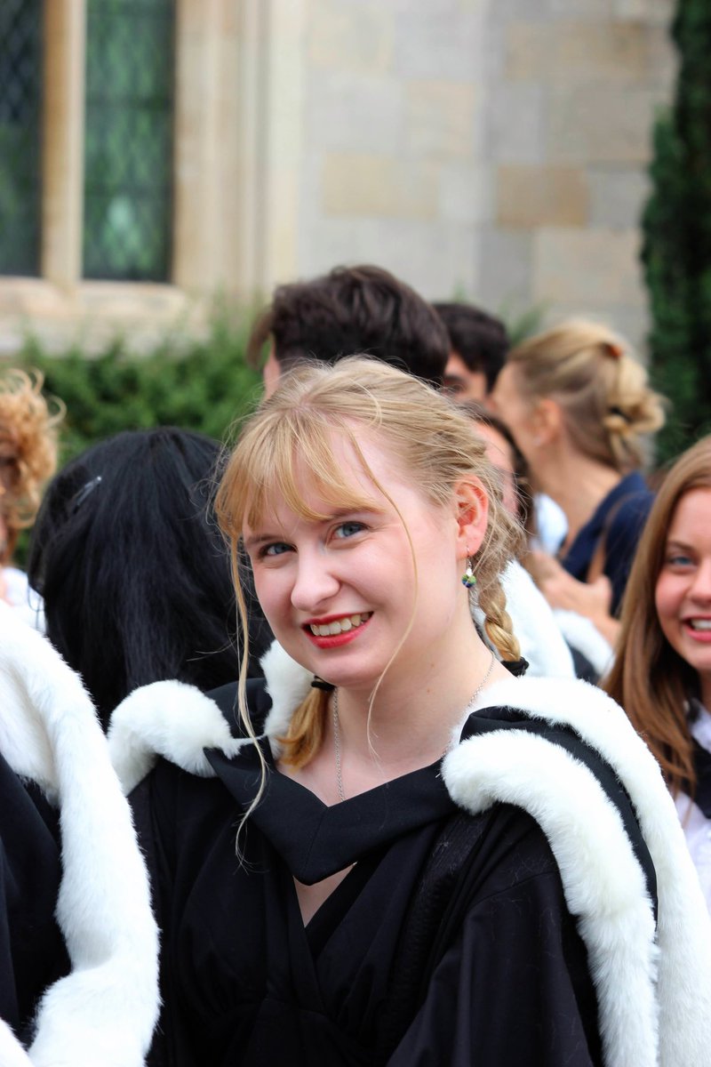 The daughter just finally got her degree result and she got a First! So there’s now someone in the family with a Double First from Cambridge, and that’s *weird*… Flashback to the summer, when she sort-of graduated but without a result because of the marking boycott!