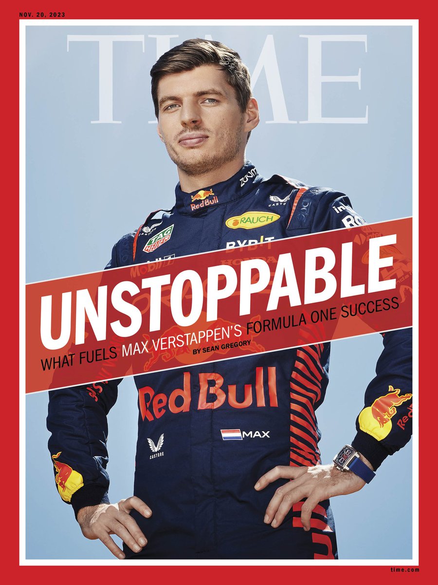 Op de cover van Time Magazine: Max Verstappen.

#maxverstappen #verstappen #formule1 #formula1 #LasVegasGP