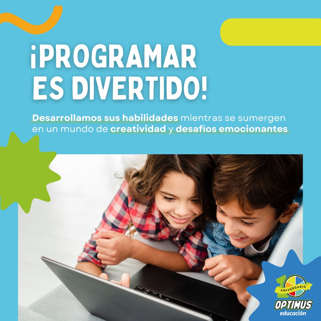 🌟 ¡Programar es tan divertido como un juego! 🎮💻

¿Estás listo para descubrir la diversión en la programación? ¡Acompáñanos en esta emocionante aventura! 💫

Consulta nuestros cursos en:
🌐 optimuseducacion.es

📲 Whatsapp: 633 461 142 (bit.ly/whatsapp-optim…)
