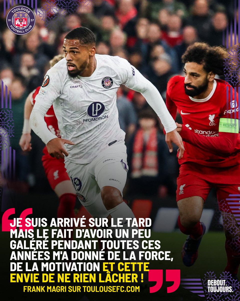 Du #National2 à l'<a href="/EuropaLeague/">UEFA Europa League</a> en un an et demi, tout est allé très vite pour <a href="/magri_10/">Magri_11</a> !

Connectez-vous au site officiel pour découvrir notre entretien avec l'attaquant avant #TFCLIV 📝

👉 toulousefc.com/play/blog/2023…