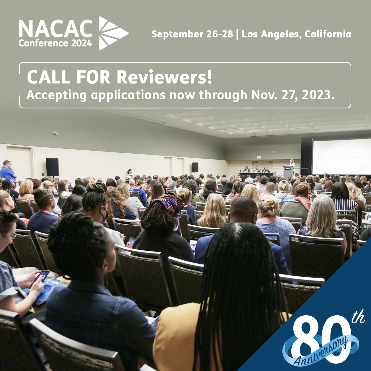 Call for Education Session Proposal Reviewers! Apply today and be an integral part of #NACAC Conference 2024! 🌟 Deadline: Nov 27. ow.ly/ZARs50Q5qPt #NACAC2024