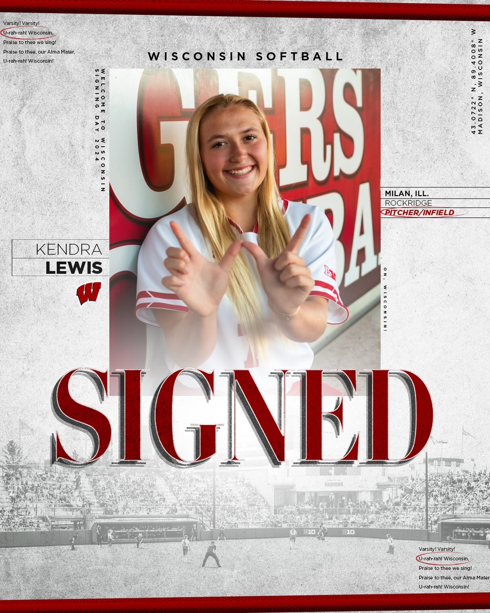 Just south of the border coming up to Wisconsin!

✍️: Kendra Lewis
🥎: Pitcher/Infield
🏡: Milan, Ill.