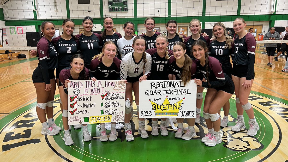 Flour Bluff Athletics (@bluff_sports) on Twitter photo CLASS 5A REGION IV SEMIFINALS 🏆
🆚 Liberty Hill
🕖 Friday 7:00 pm
📍 San Antonio Northside ISD gym
<a href="/ClyntElwood/">Clynt Elwood</a> <a href="/ChrisSteinbruck/">Chris Steinbruck</a> <a href="/ChrisThomasson7/">Chris Thomasson - KIII Sports</a> <a href="/LarissaLiska/">Larissa Liska</a> <a href="/reycastillo361/">Rey Castillo</a> <a href="/qmartinez/">Quinton Martinez</a> @Caller_Len <a href="/lindamedle/">Linda Medley</a> <a href="/FlourBluffISD/">Flour Bluff ISD</a>
#CPH | #SWARM CLASS 5A REGION IV SEMIFINALS 🏆
🆚 Liberty Hill
🕖 Friday 7:00 pm
📍 San Antonio Northside ISD gym
<a href="/ClyntElwood/">Clynt Elwood</a> <a href="/ChrisSteinbruck/">Chris Steinbruck</a> <a href="/ChrisThomasson7/">Chris Thomasson - KIII Sports</a> <a href="/LarissaLiska/">Larissa Liska</a> <a href="/reycastillo361/">Rey Castillo</a> <a href="/qmartinez/">Quinton Martinez</a> @Caller_Len <a href="/lindamedle/">Linda Medley</a> <a href="/FlourBluffISD/">Flour Bluff ISD</a>
#CPH | #SWARM
