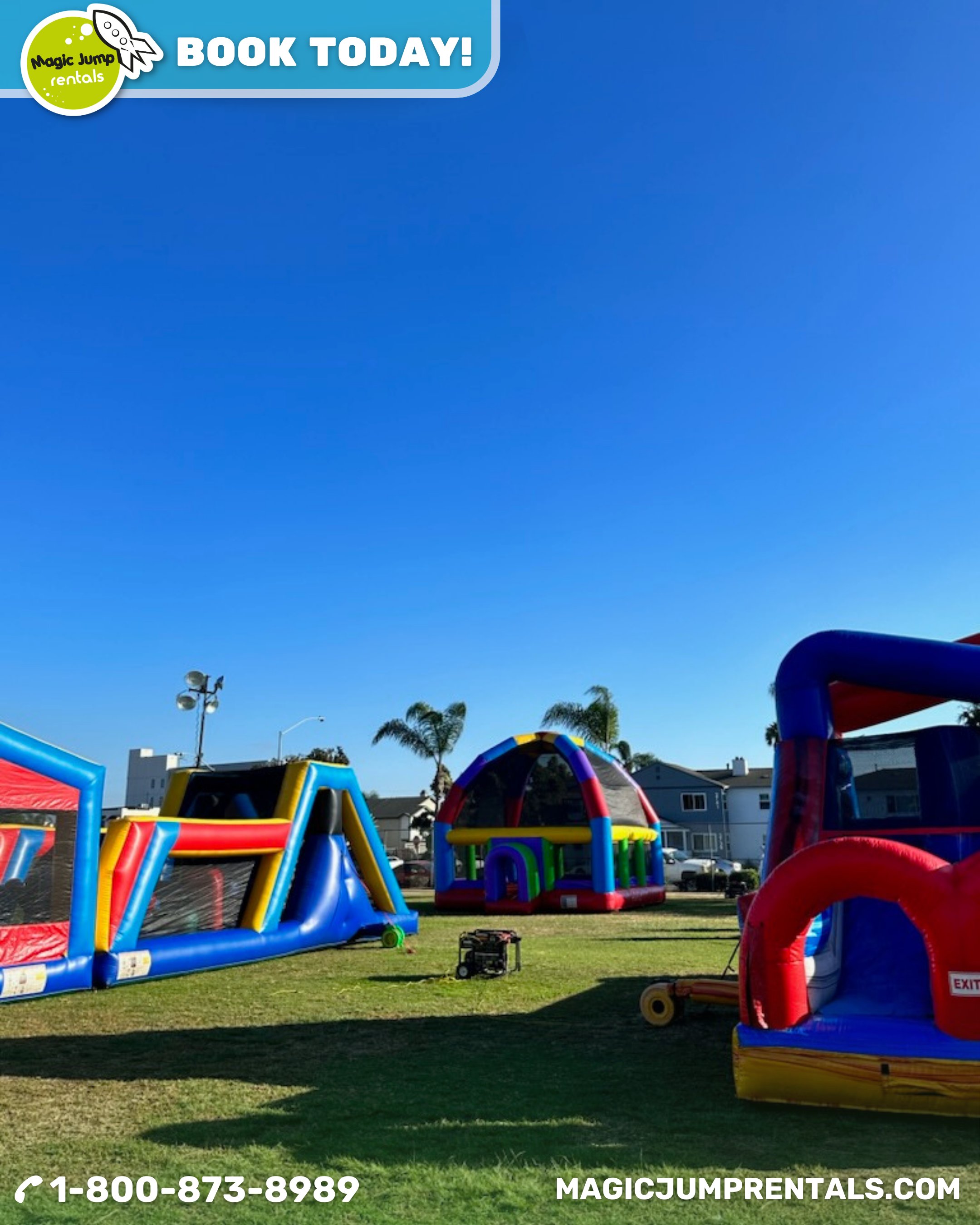Magic sale jumper rentals