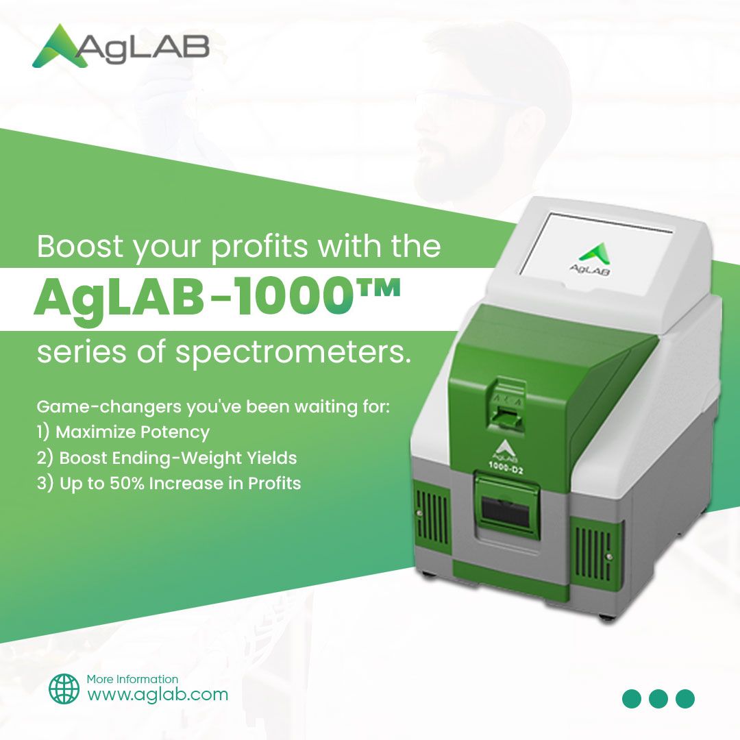 AgLab_Inc's tweet image. AgLAB-1000™: Elevate your distillation game! Optimize potency &amp;amp; yields for cannabis and hemp extracts with our rugged mass spectrometers. Boost profits now!

#AgLAB #technology #hemp #hempoil