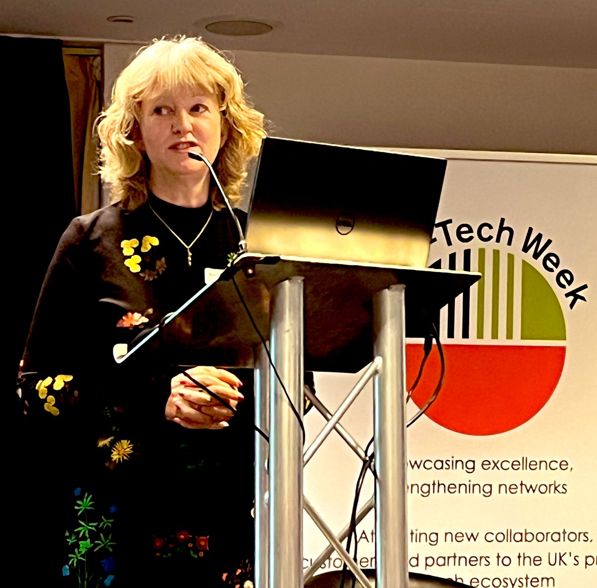 Thanks for a fab #REAP2023 Belinda
&amp; team. This yr “Getting used to uncomfortable spikey changeable conditions” on farm &amp; in business; tirelessly building networks in the UK and internationally  + listening to gov.UK 
What would we do without you ?
<a href="/Agri_Tech_E/">Agri-TechE</a>