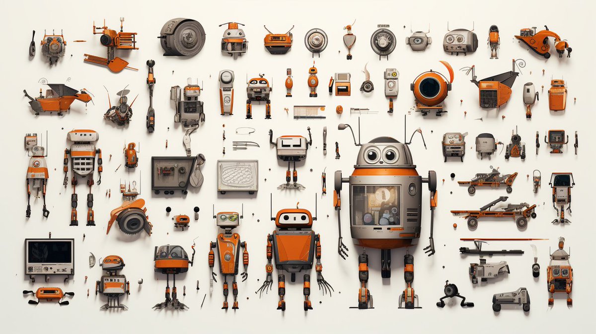 alex_prompter's tweet photo. My favorite prompt for Midjourney.

Knolling [subject]

Knolling robots, AI tools, white background, sketch, --ar 16:9

#midjourneyartwork #MidjourneyAI #midjourneyart #godofprompt #AIArtwork #aiartist #PromptShare