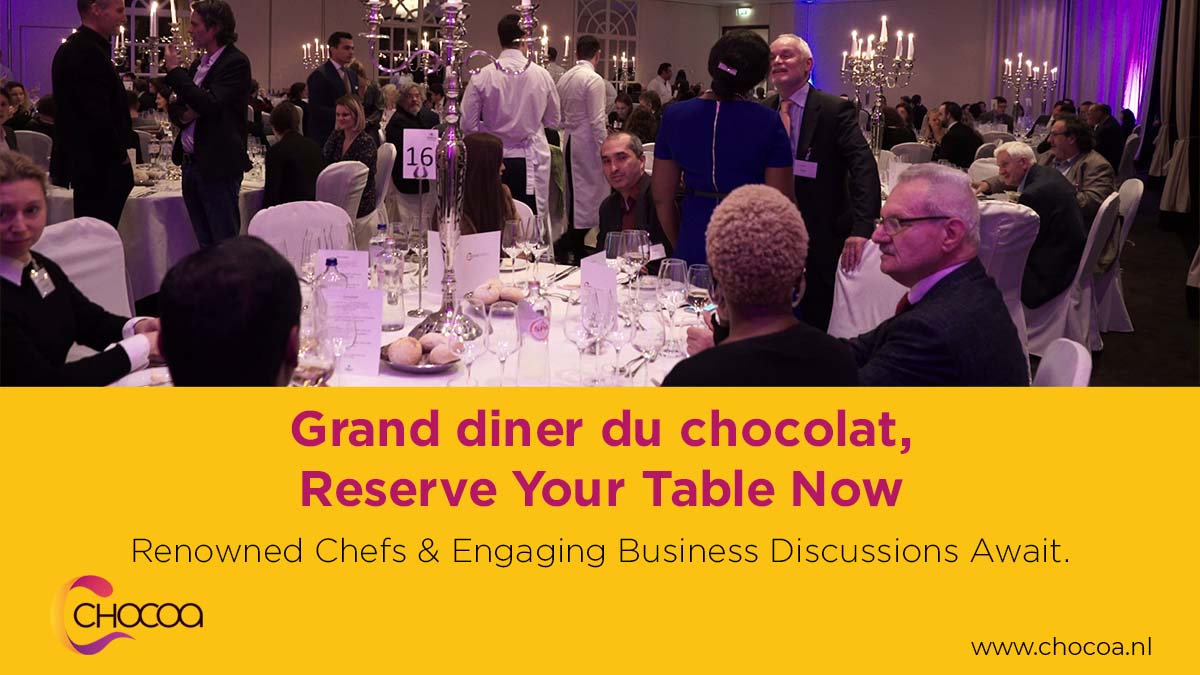 Reserve your Chocoa cocoa dinner table now to secure your company’s place at this extraordinary event.

#chocoa #networking #europeanmarkets