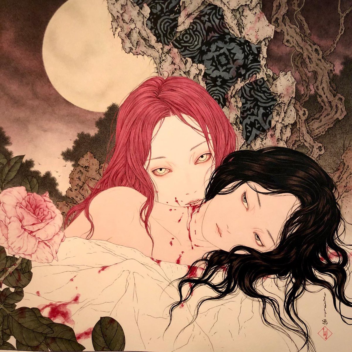 nostalgiaa's tweet photo. vampires by takato yamamoto https://t.co/MLJDeUAZJL