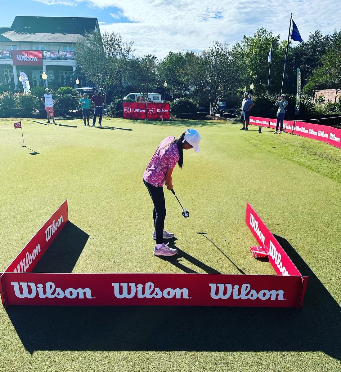 nb3jgnc's tweet photo. The @wilsongolf #longputt contest qualifiers are under way! The girls have a chance to qualify all day long in advance of the #finals this evening #underthelights at the #NB3 @pkbgirlstour #JGNC.
#wilsongolf #shortpart4 #pkbgt #epicgolfclub #juniorgolfhub #uspa #r1companies #jove #drinkagame #ssm #korbyt #nb3 #jgnc #seetouatcoushatta