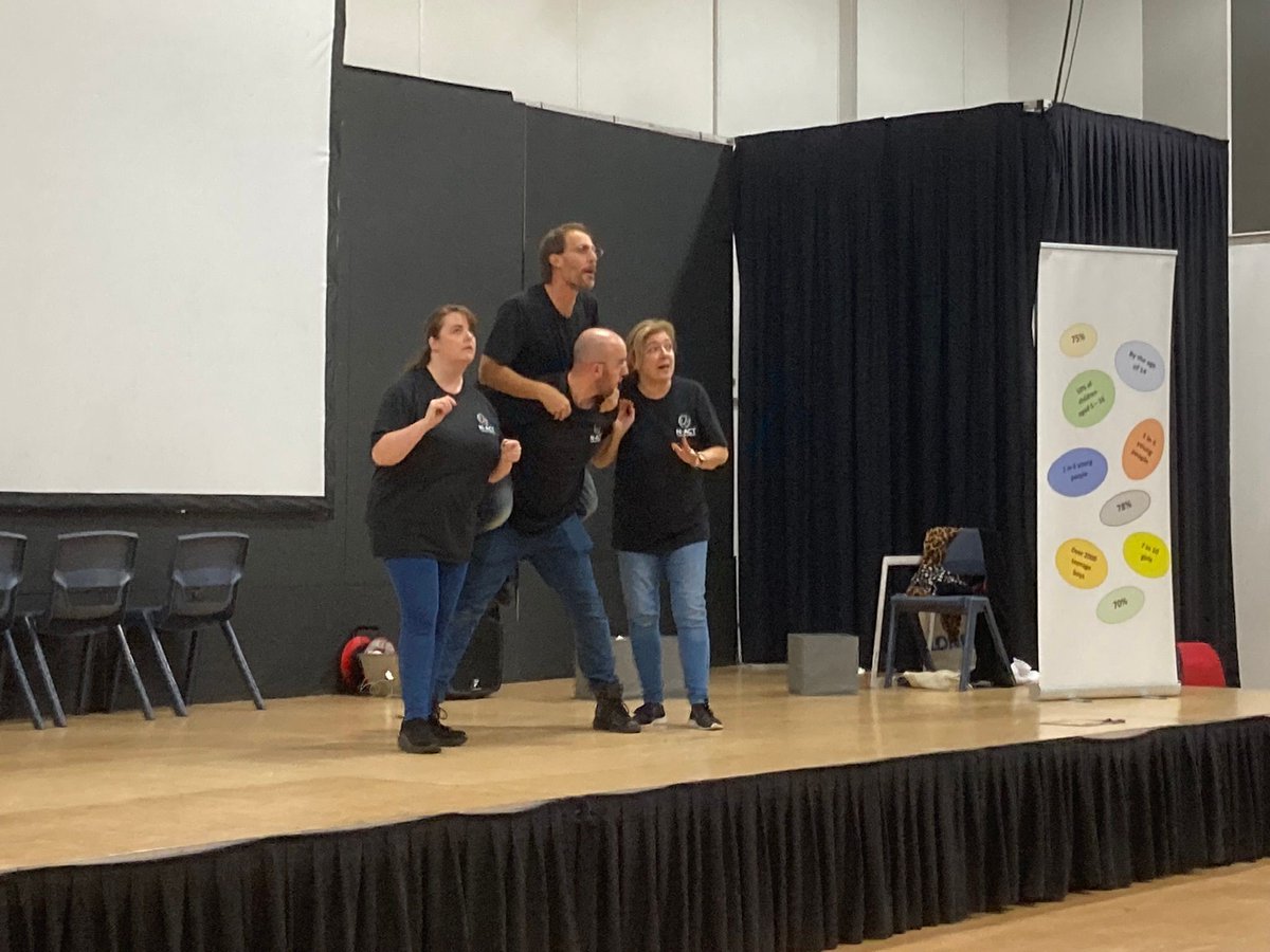 Thank you to @NActTheatre for performing 'Invisible', a story about mental health, to our year 7, 8 and 9 students today. Pupils may want to discuss what they have seen with you, so here's a short film to prompt conversations: buff.ly/49q5vA0