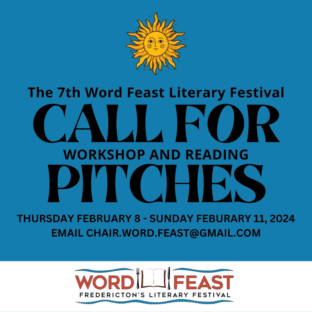 WordFeast_Fton's tweet photo. We're currently putting together the lineup for our 7th Word Feast which will take place this February 8-11. If you are interested in reading at the festival or hosting a workshop, we'd love to hear from you! Email us your pitch to chair.word.feast@gmail.com. https://t.co/JnQNguqssO