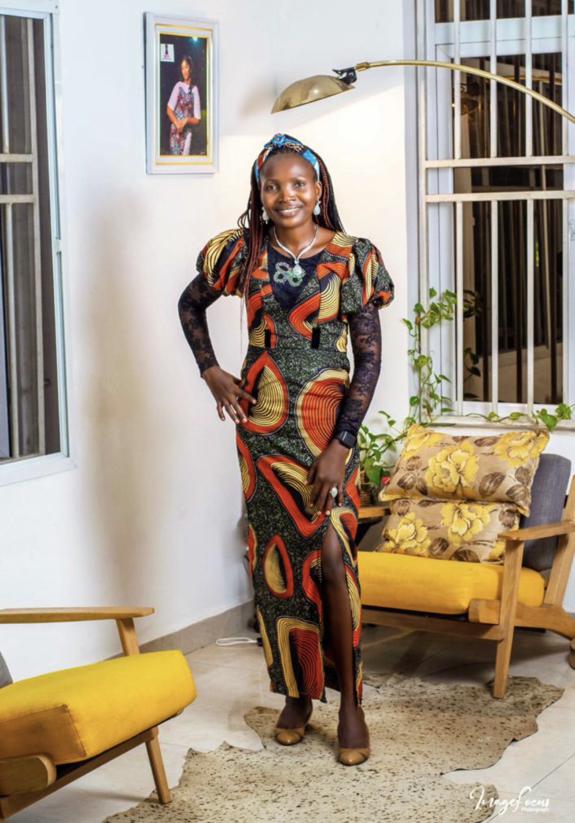 Marta African Print Maxi Dress – HouseOfSarah14