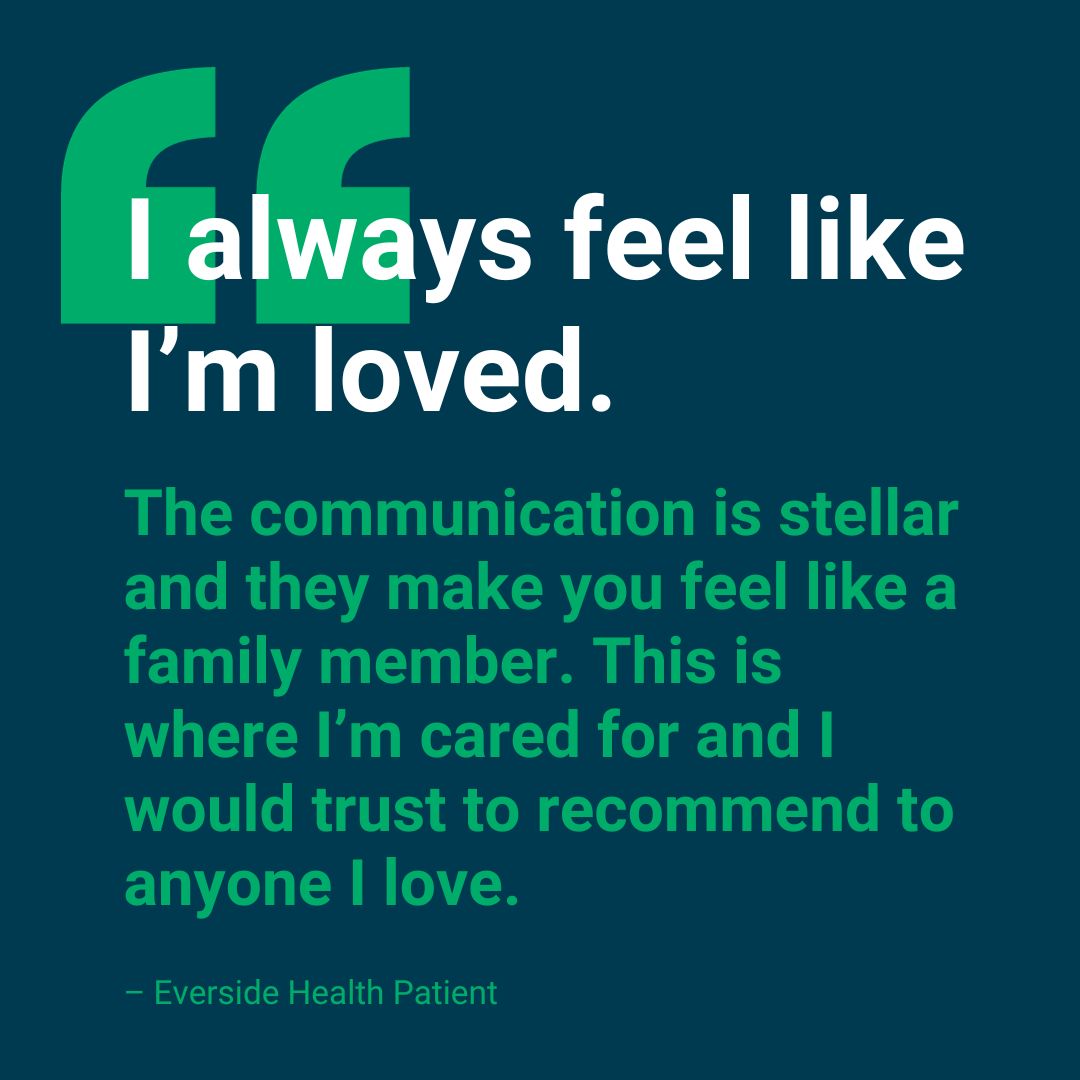At Everside, our patients are people, not numbers or quotas.

Learn more about how our advanced primary care looks at the whole person, not just their symptoms, to improve health for the long-term.

eversidehealth.com/advanced-prima…