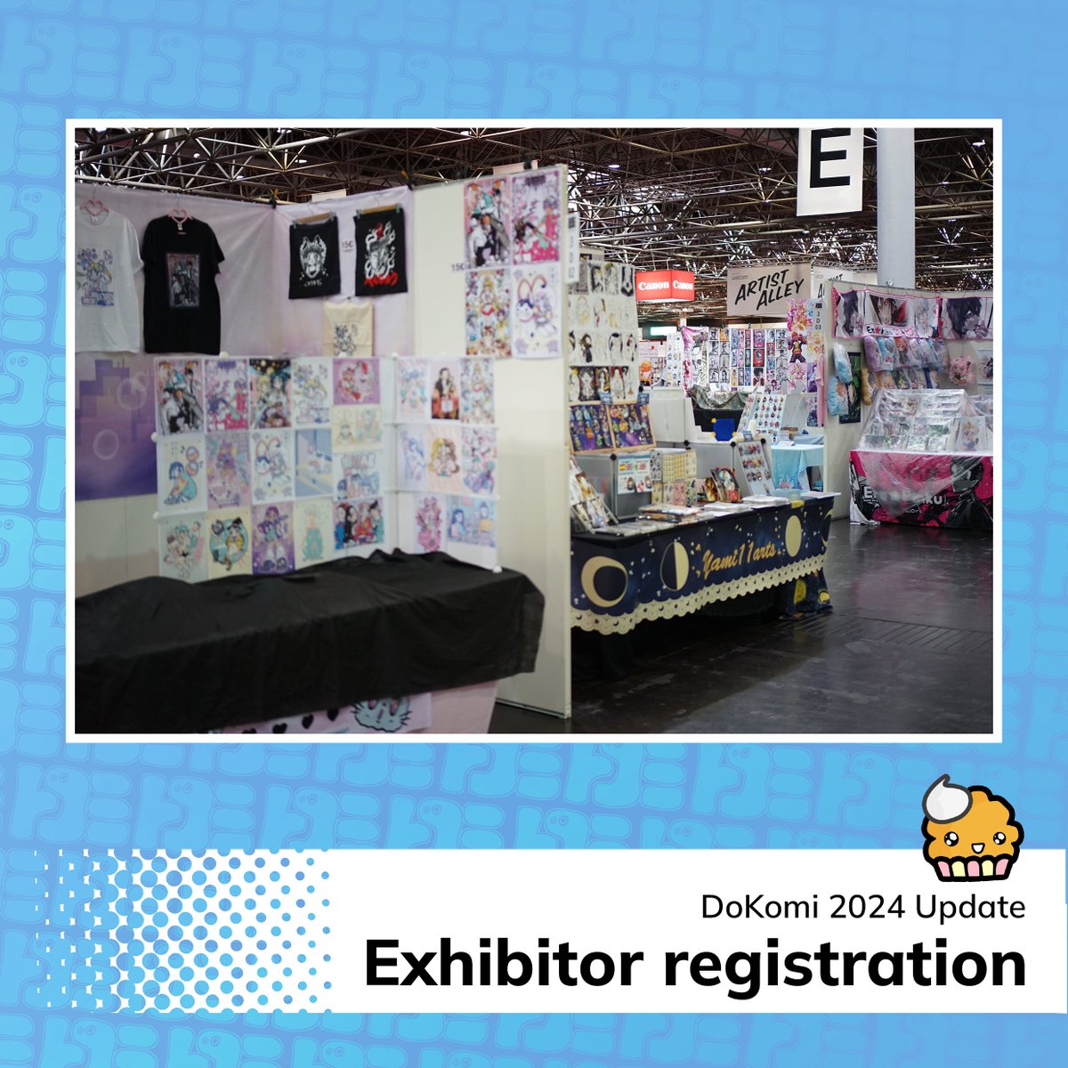 DoKomi 2024 Update We have decided to postpone the start of registration for exhibitors, fan stands and artists. The end time of the application phases will also be moved back: Fan stands & artists: Dec 1, 2023, 8:00 p.m. - Dec 31 Exhibitors: 01.12.2023, 8:00 p.m - 29.02.2024