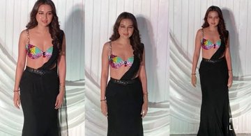 simran111998's tweet photo. #TejRan Giving Some Major Naagin Vibes Tejasswi Prakash arrives at a Diwali Party tonight  in City https://t.co/nYNh5c7Kyq