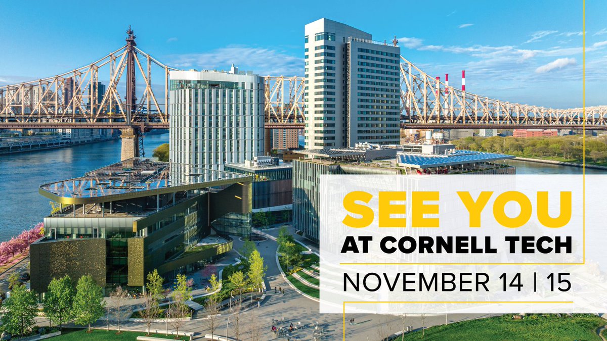 The 2023 Urban Tech Summit is less than one week away and we could not be more excited! Don't miss out on sparking innovative climate solutions &amp; mitigation plans for New York City and beyond.

View this year's programming and get your tickets at urbantechsummit.com