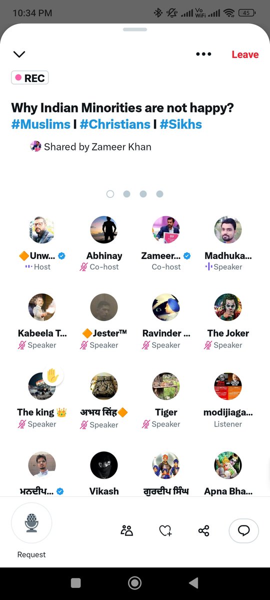 modijiagain's tweet photo. This is  antinational gang which is working against India. This gang give platform to khalistani whose account with held by Indian govt to divide hindus in casts.
@unwan007  @_be_logical_   are giving platform to @KabeelaTime khalistani terrorist. 
@DelhiPolice @DGPMaharashtra https://t.co/rdhh3OEkZg