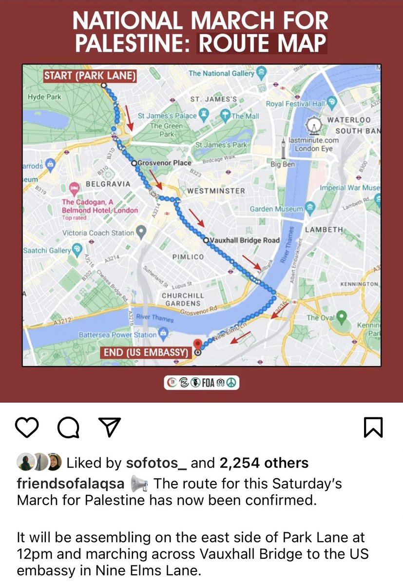 mariaalcoptia's tweet photo. 📍Marble Arch, Central line, 7 min 
📍Hyde Park Corner, Piccadilly line, 9 min 
📍Green Park, Victoria line, 12 min
📍 Bond Street, Central and Elizabeth lines, 14 min 
📍 Knightsbridge, Piccadilly line, 16 min
📍Oxford Circus, Central Victoria and Bakerloo lines, 21 min https://t.co/ZyZG7uLAkc