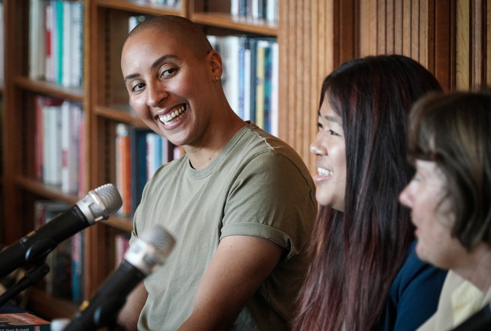 It’s Transgender &amp; Nonbinary Empowerment Month! ✨🏳️‍⚧️

Celebrate trans athletes!

NEXT WEEK: Join a talk with @Cal alum Layshia Clarendon, the 1st openly nonbinary <a href="/WNBA/">WNBA</a> player, and <a href="/ESPN/">ESPN</a>’s Katie Barnes. 🏀

🗓️ 4 p.m., Fri., Nov. 17
📍 227 Haviland Hall
📋 ucberk.li/transcending-b…