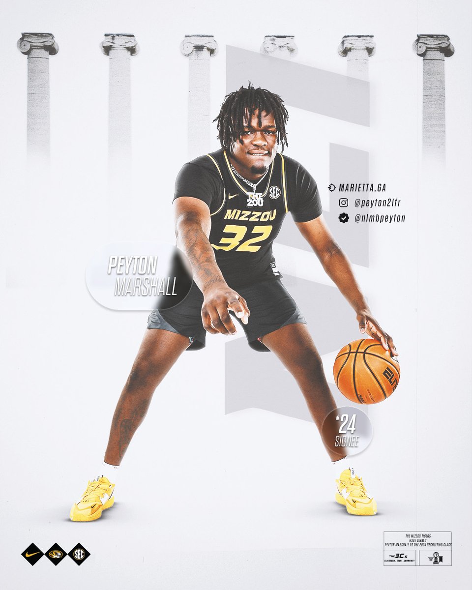 One of the nation's top centers is the first signee of Mizzou's No. 2 recruiting class Wednesday with @nlmbpeyton inking his NLI! Let's be the first to officially welcome Peyton to CoMo!! #MIZ 🐯