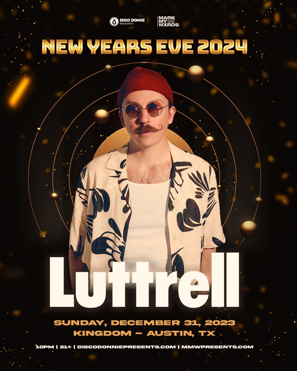 luttrell_music's tweet photo. Austin❤️ I’m back on 12.31 to ring in the New Year with you guys at Kingdom. Tickets are live!🤠🤠

https://t.co/MotKn12SBy https://t.co/vMrIY8mQh0