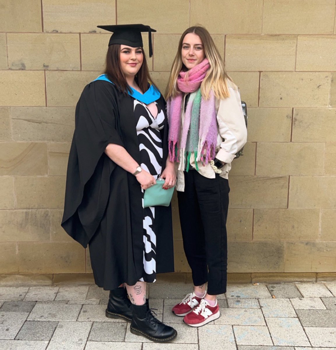Proud big sister moment today seeing my sister graduate as a mental health nurse! We should have both been graduating as nurses today but instead (fingers crossed) I’ll be graduating as an OT this time next year 🫶🏽 #HudGrad #ProudBigSister