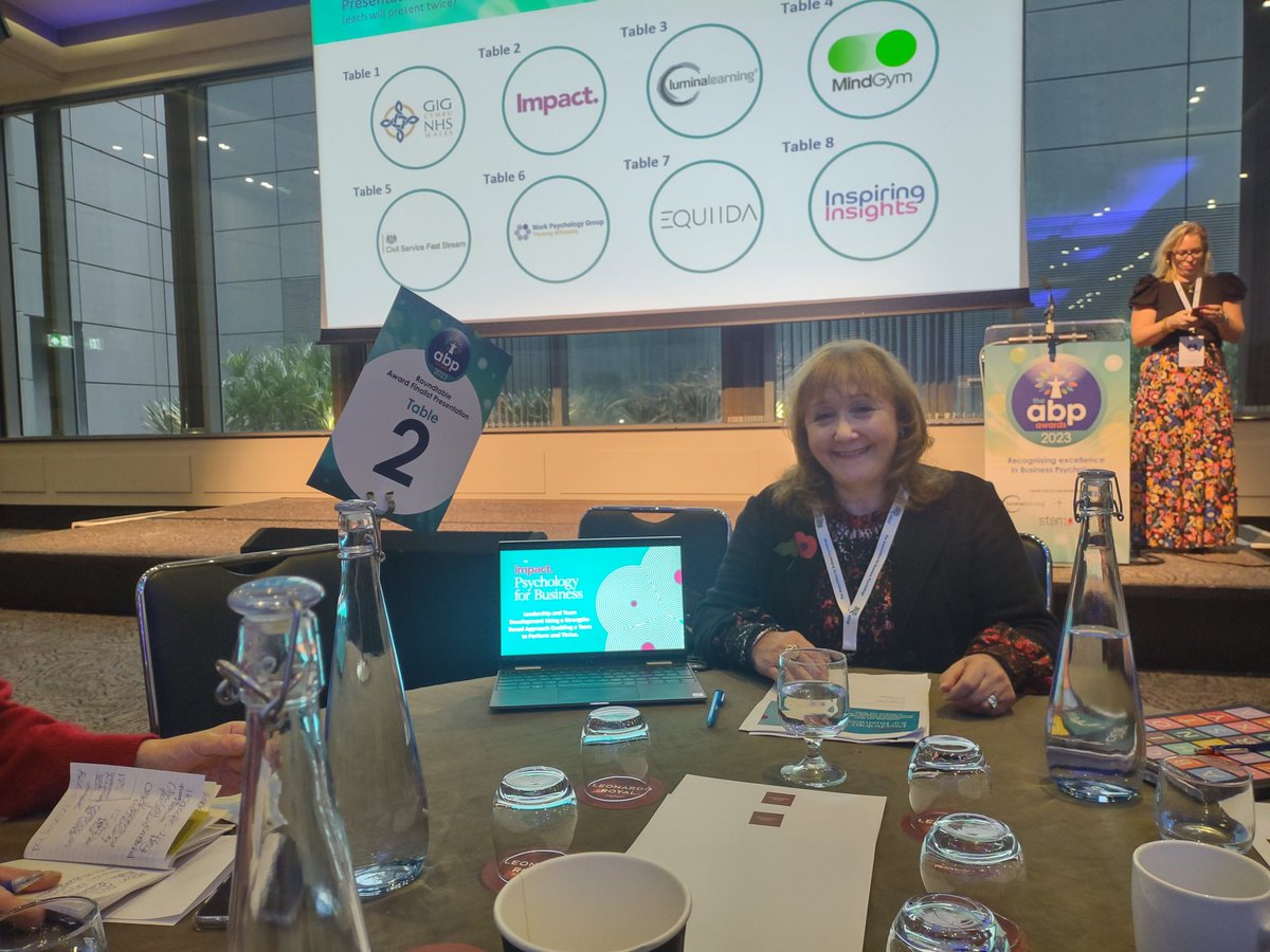 Enjoyed my day at #ABPAwards the round table discussion went well and now we will be waiting to hear if we have won an award how exciting