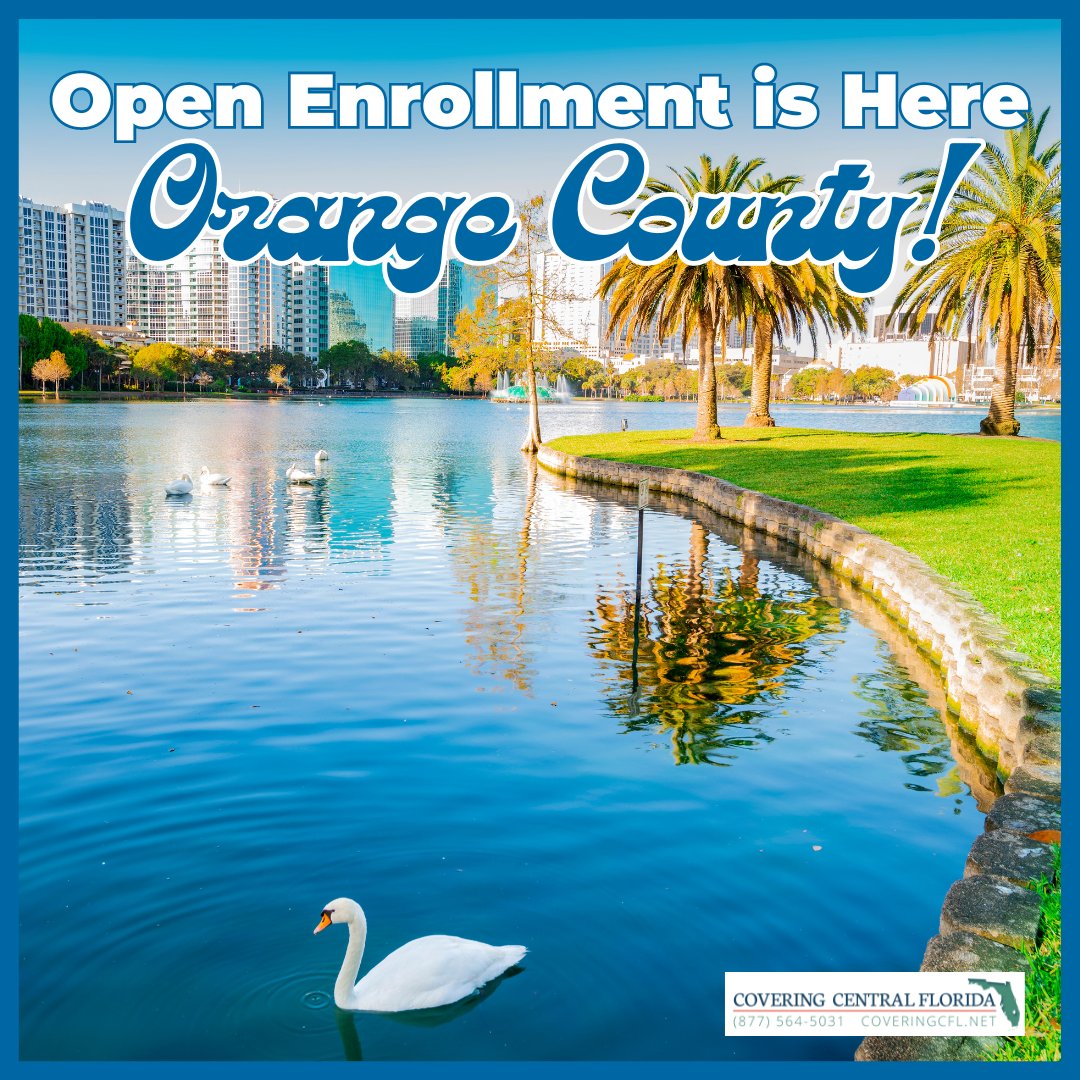🎉 Open Enrollment is here, Orange County! 🍊 Not sure where to start? Covering Central Florida is here to help you navigate your health insurance options and find the best plan for you and your family.  Visit us at coveringcfl.net to get started!
