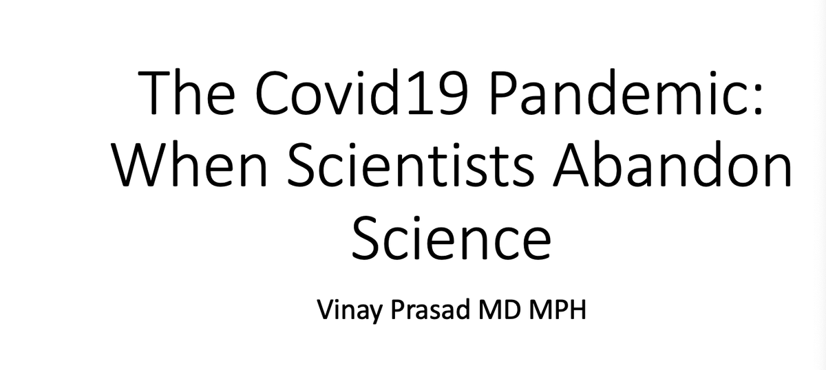 VPrasadMDMPH's tweet photo. I am giving this talk tomorrow
I will make a video available soon

Where is the talk, you ask?  ....
coming soon https://t.co/afTqMZti7m
