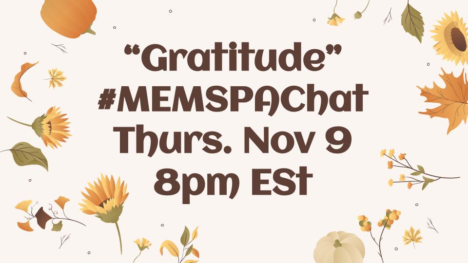 Timothy_C_Lee's tweet image. Join us tomorrow at 8:00p to discuss Gratitude! #MEMSPAchat @AlisaOrlowski  @MrWStevens  @TheTeacherTia @Katieprieur1 @ecurl63
@SchallPrincipal @Mel_P2MI @SonyaShaughnes1 @proud_principal @HasseAndrea @davidsimpson512